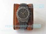 Swiss Replica Rolex Daytona Carbon Fiber Material Watch With Arabic Markers